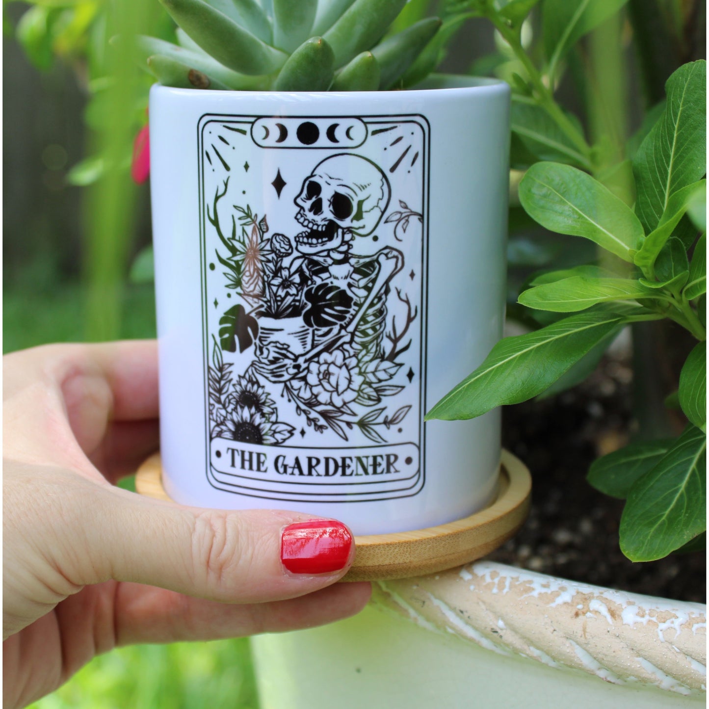 The Gardener Tarot Card - Special Edition Mod Pot™