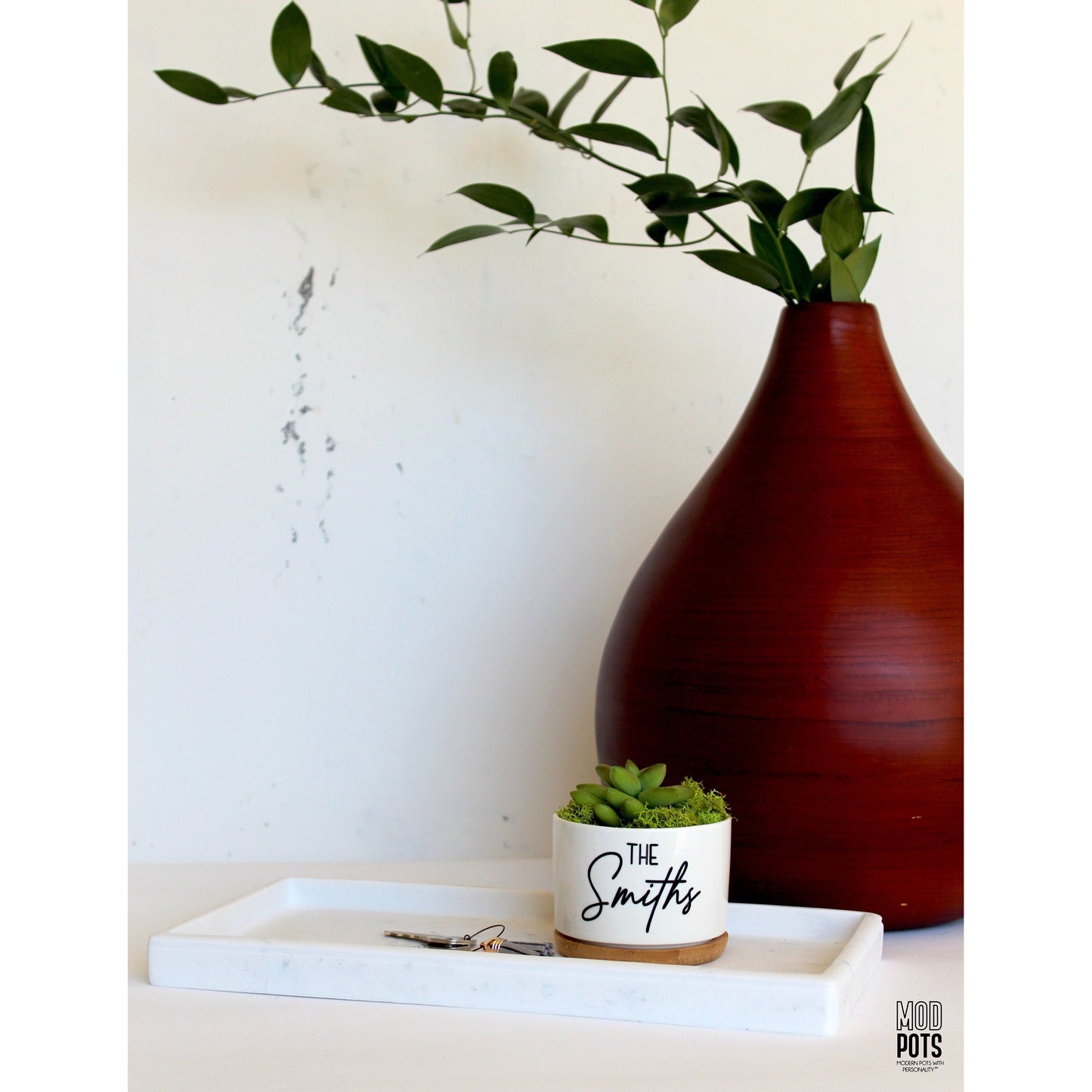 Last Name Pot (personalizable)