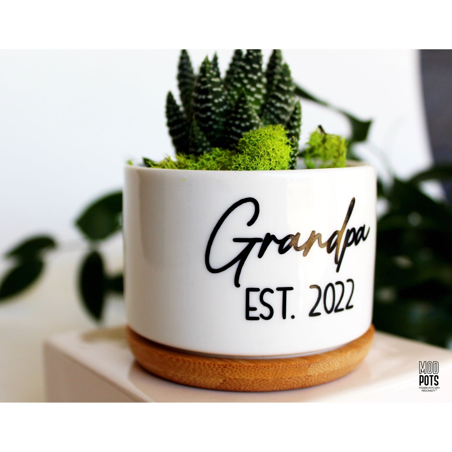 Grandpa Est. YEAR (modern font)