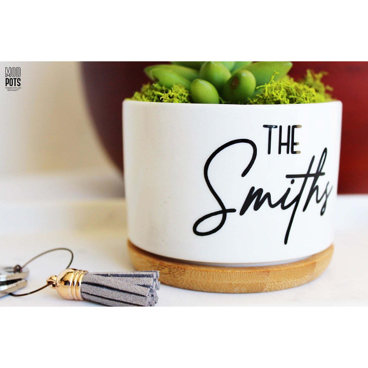 Last Name Pot (personalizable)