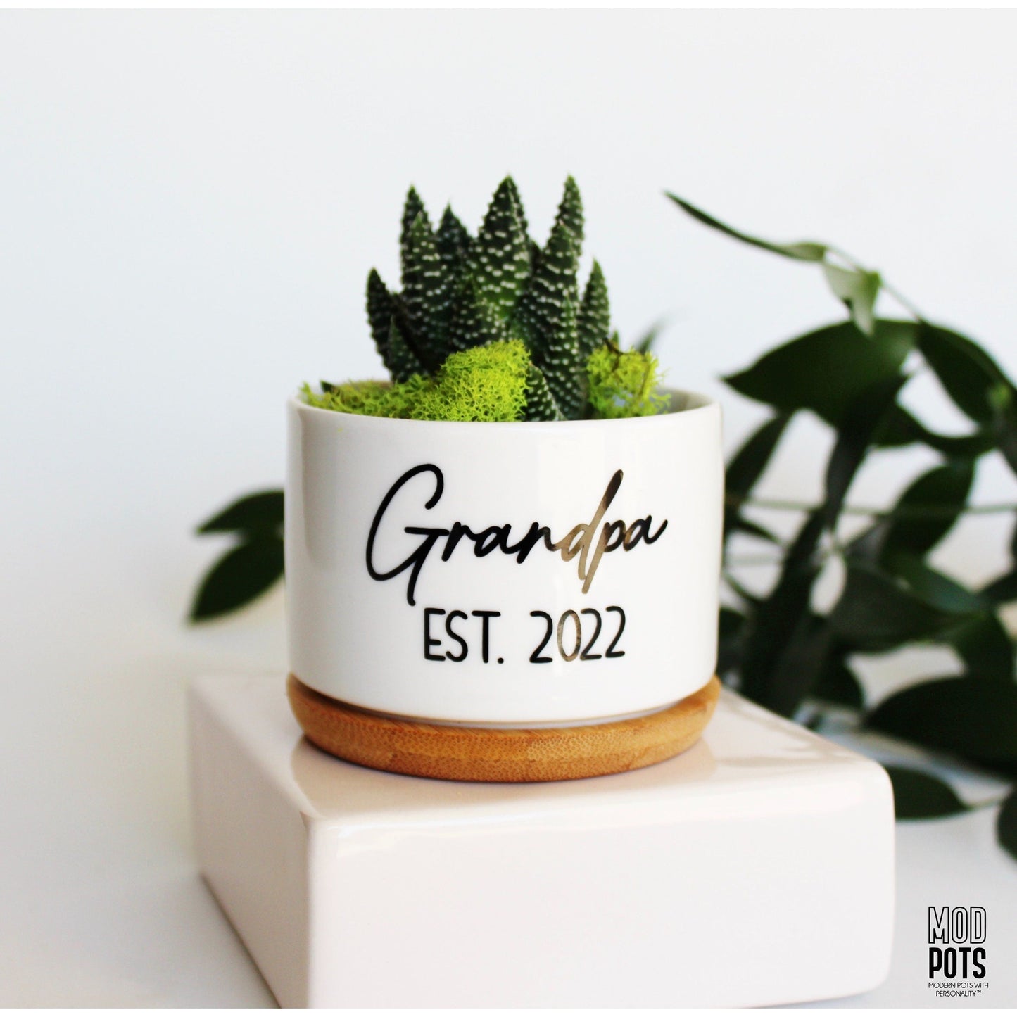 Grandpa Est. YEAR (modern font)
