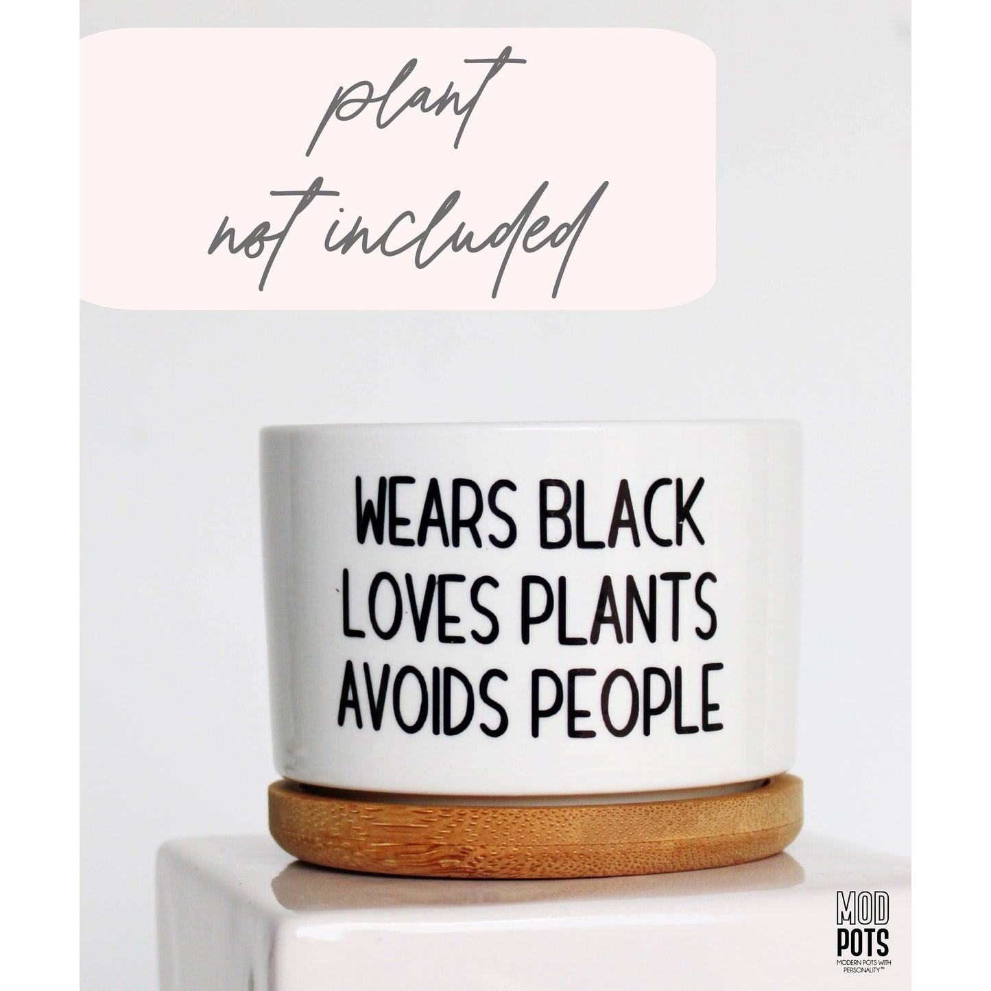 Wears Black, Loves Plants, Avoids People