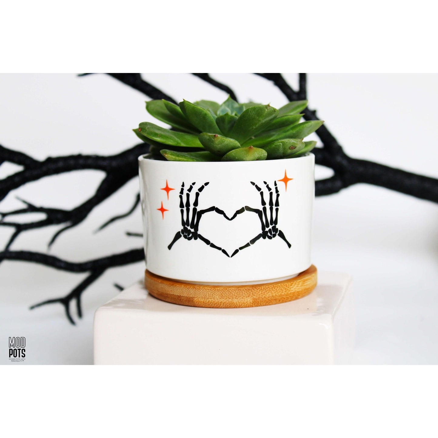 Skeleton Hands Heart