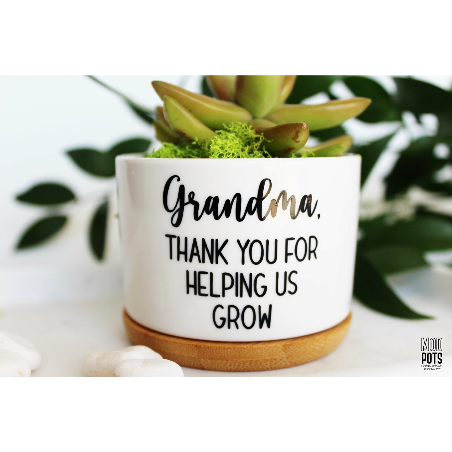 Grandma, Thank You for Helping Us Grow