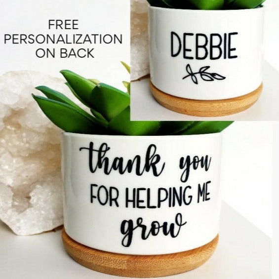 thank you for helping me grow pot plant Thank You For Helping Me Grow (Leaf)