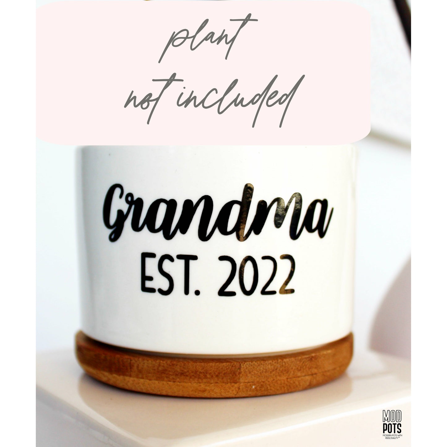 Grandma Est. YEAR (bubble font)