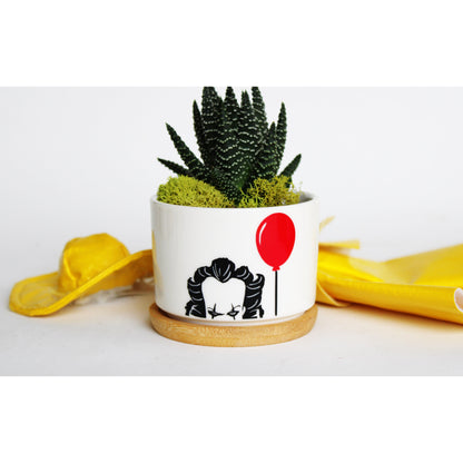 clown plant pot Pennywise