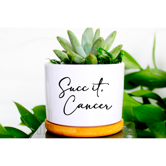 Succ It, Cancer (cursive font)