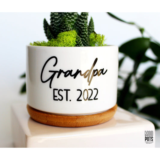 Grandpa Est. YEAR (modern font)