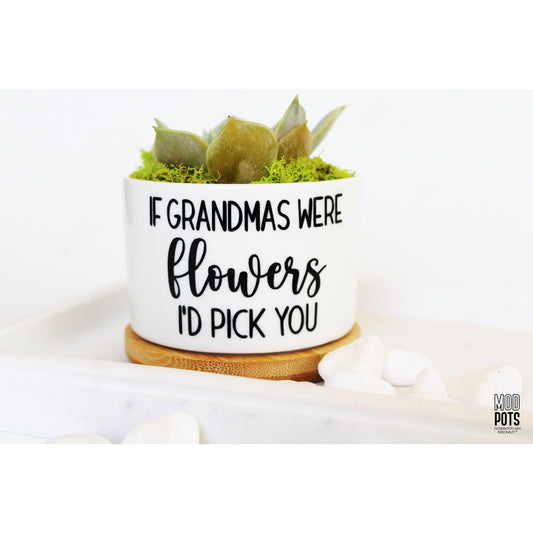 If Grandmas Were Flowers I'd Pick You