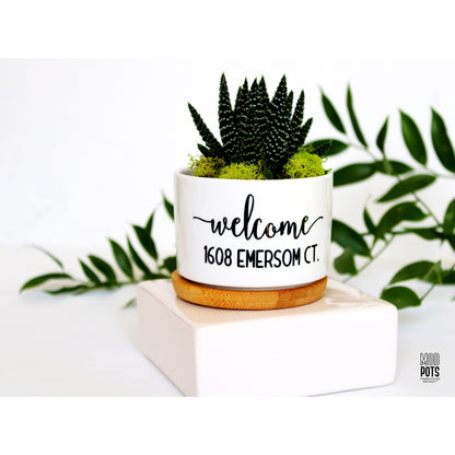 Welcome - Address Planter