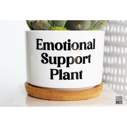 Emotional Support Plant (bubble font)