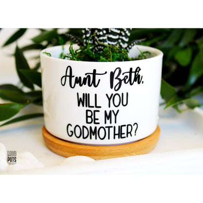 Will you be my Godmother? (Personalizable)