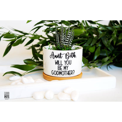 Will you be my Godmother? (Personalizable)