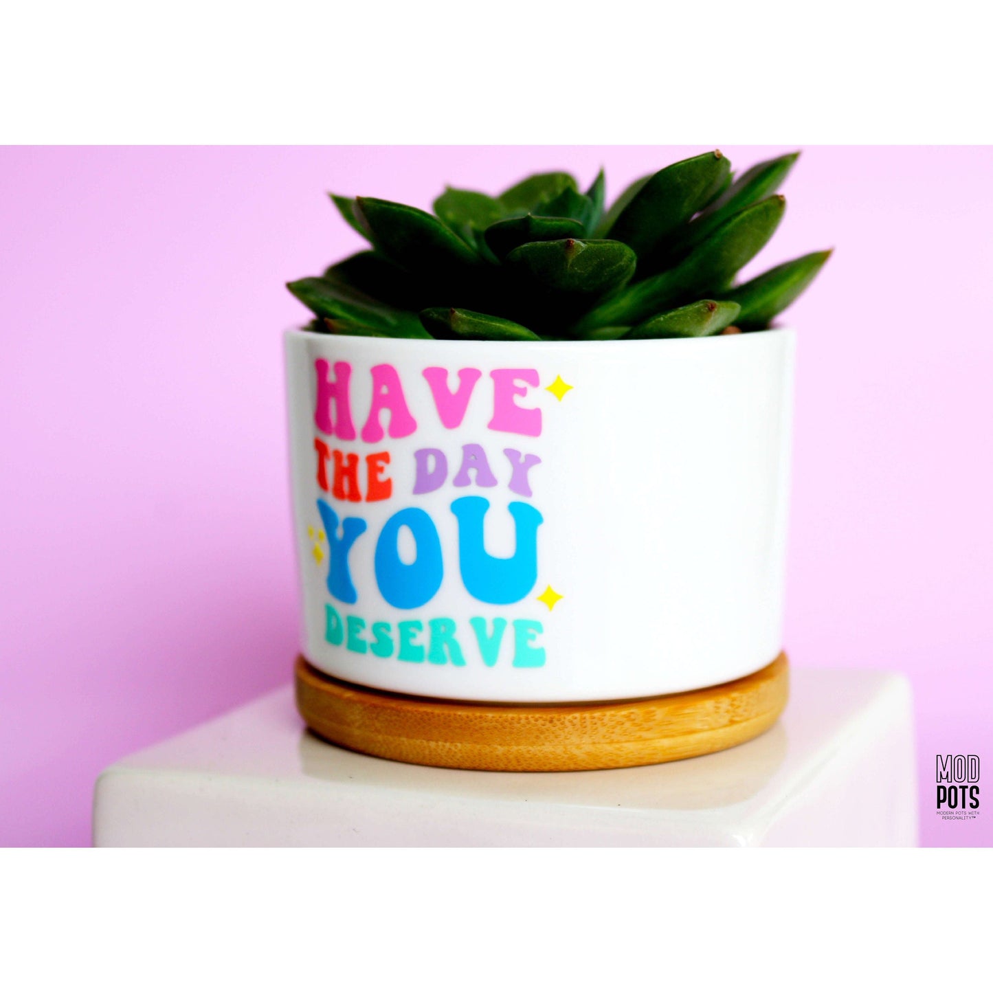 Have The Day You Deserve (multi-color)