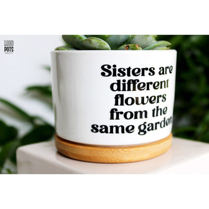 Sisters are Different Flowers From the Same Garden