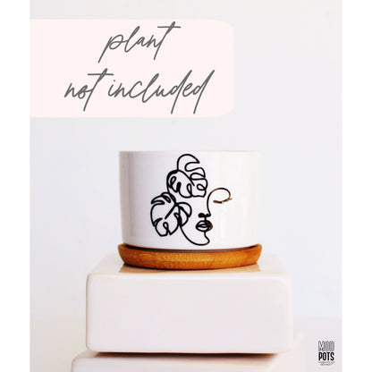 Monstera Madonna Pot