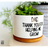 Dad, Thank You for Helping Me Grow