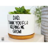Dad, Thank You for Helping Me Grow