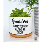 Grandma, Thank Your for Helping Me Grow