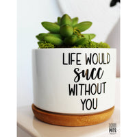 Life Would Succ Without You (Mixed Fonts)