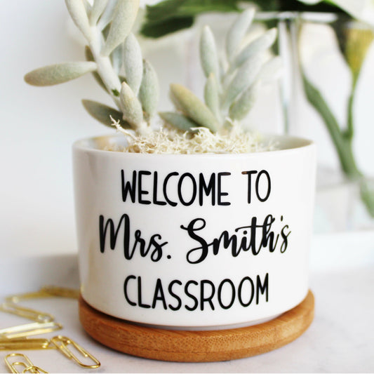 Welcome to (Teacher's Name)'s Classroom (personalizable)