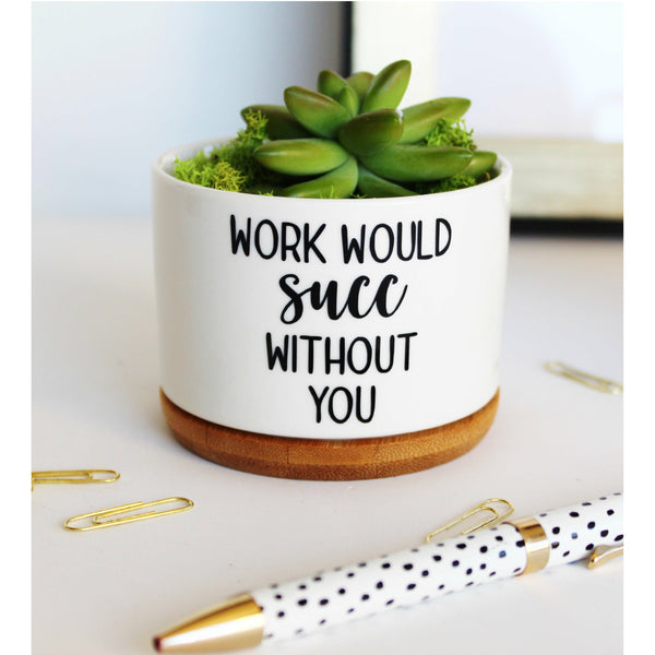 Work Would Succ Without You (mixed fonts)