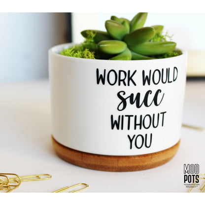 Work Would Succ Without You (mixed fonts)