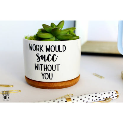 Work Would Succ Without You (mixed fonts)